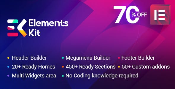 ElementsKit v4.5.0 – The Ultimate Addons for Elementor Page Builder