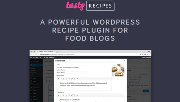 Tasty Recipes v4.0.4 – Recipe Plugin For Food Blogs