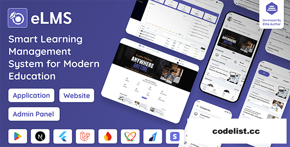 eLMS v1.1.2 – Online Learning Management System LMS