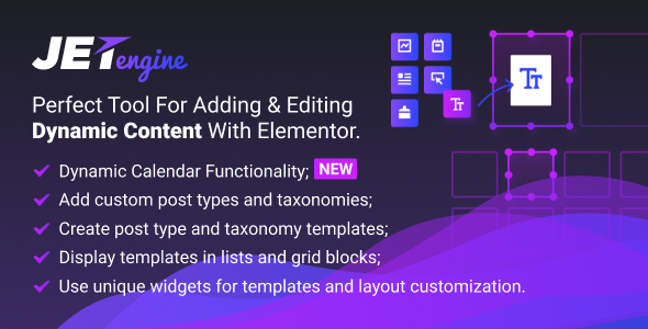JetEngine v3.8.9.2 – Adding & Editing Dynamic Content