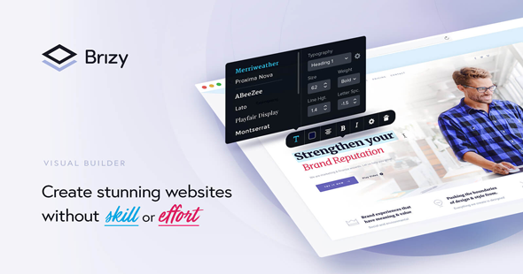 Brizy Pro v2.8.10 – WordPress Builder Plugin