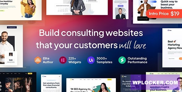 Rise v4.4.1 – Business & Consulting WordPress Theme