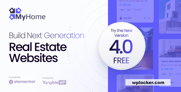 MyHome v4.4.4 – Real Estate WordPress Theme