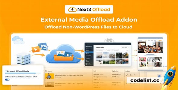 Next3 Offload v4.3.14 – WordPress offload Media Optimization Plugin