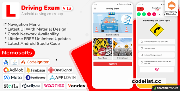 Driving Exam Android App v13.1