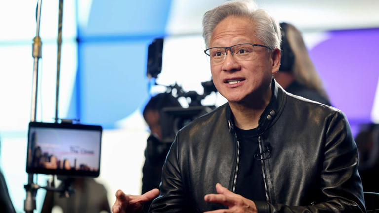 Nvidia stock valuation falls to lowest level since 2019
