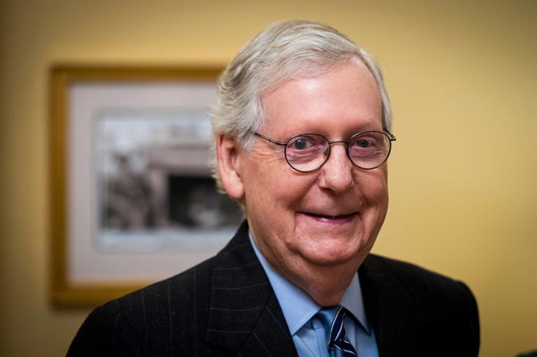 Mitch McConnell says he won’t be able to return to Senate floor ‘quite yet’ but vows, ‘I’m not taking a break from Senate business’