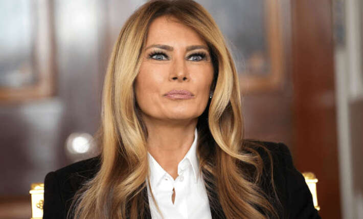 What Melania Trump actually looks like with a totally minimal makeup style