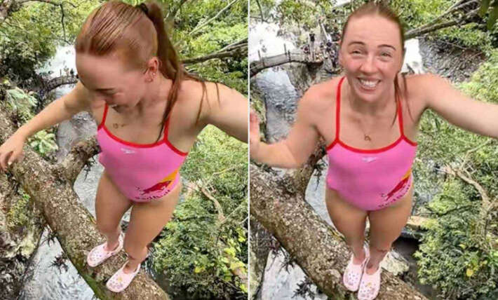 Woman who walked away from 20-meter cliff dive reveals what really made her ‘respectfully say no’ (exclusive)