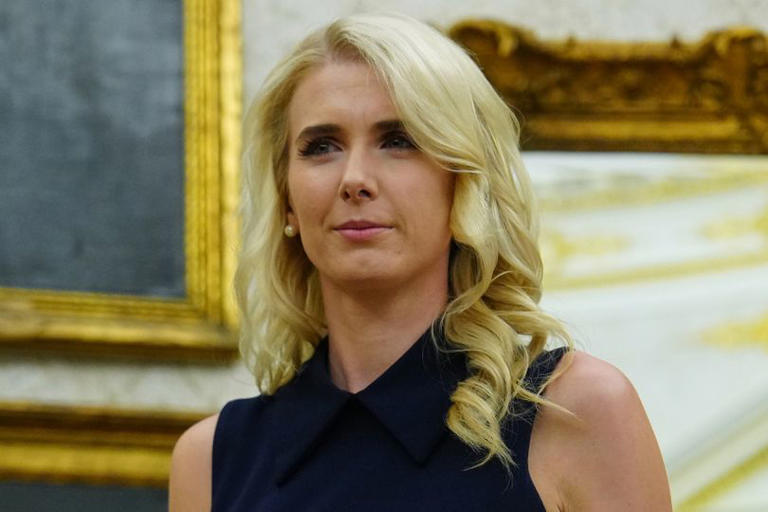 Donald Trump’s glam aid accused of ‘auditioning to be next Melania’ as she follows him to eventharp