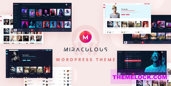 Miraculous v2.1.3 – Online Music Store WordPress Theme