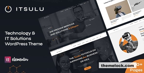 ITSulu v1.6.1 – Technology & IT Solutions WordPress Theme