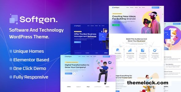 Softgen v1.0.6 – Software & Technology WordPress Theme