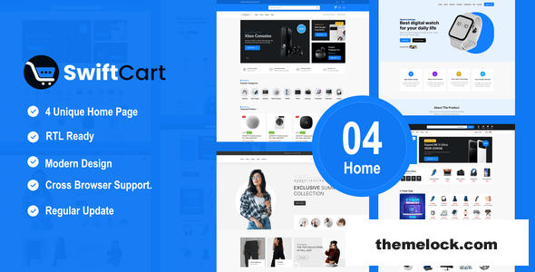 SwiftCart v1.0.3 – Multipurpose WooCommerce WordPress Theme