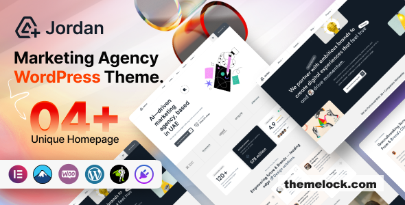 Jordan – Marketing Agency WordPress Theme