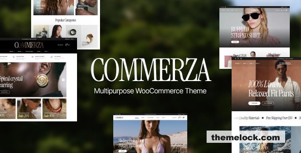Commerza v1.0.0 – Multipurpose WooCommerce Theme