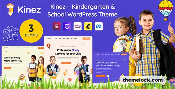 Kinez v2.0.0 – Kindergarten & School WordPress Theme
