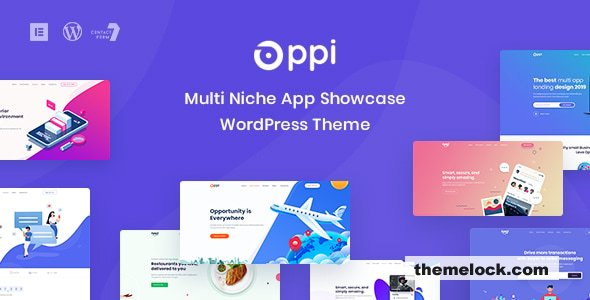 Oppi v1.2.7 – Multi-Niche App Showcase WordPress Theme
