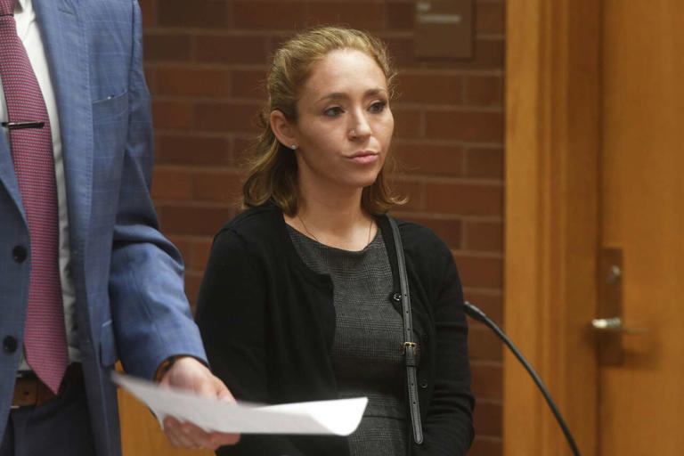 Connecticut mom accused of poisoning man, faking DNA test appears pregnant in court