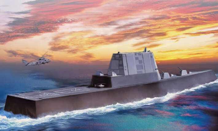 The US Navy removed the stealth Zumwalt destroyer’s guns because it could not afford the shells. The missiles needed to replace them are two years behind