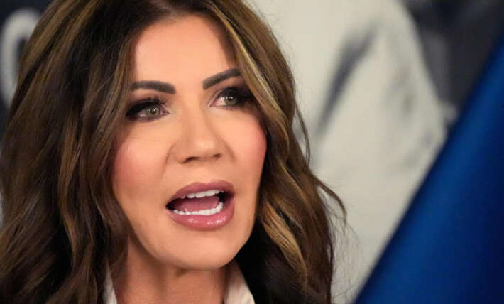 Embarrassment-proof Kristi Noem makes brazen return to public life with alleged side piece