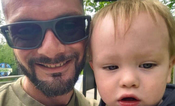 Father, 36, and 22-month-old son went for what family described as a ‘normal’ walk. They’re now missing