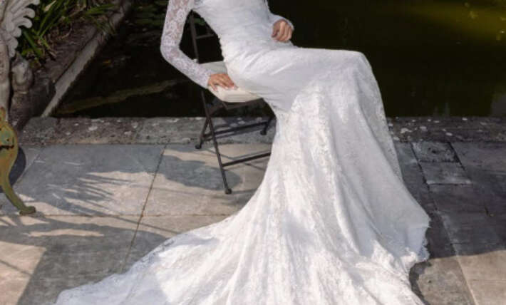 Former most beautiful girl in the world marries Ben Attal in French castle