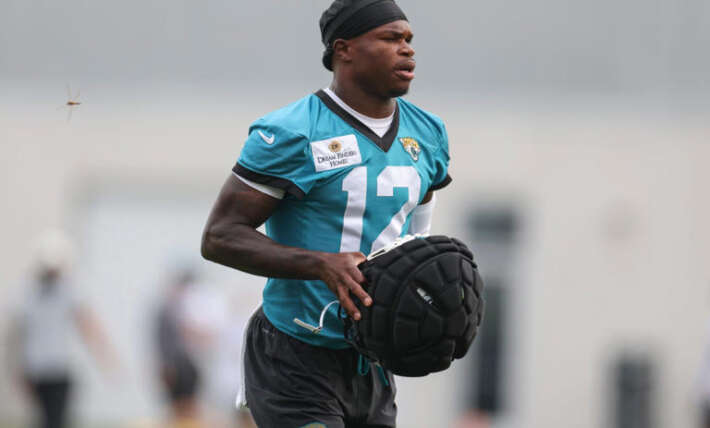 Travis Hunter’s change in appearance after rookie season turns heads during NFL training camp