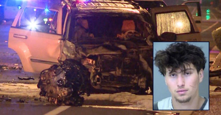 Stoned teen wiped out an entire family with his Jeep, slammed into their minivan while going 115 mph in a 40-mph zone — killing 3 kids and parents: DA