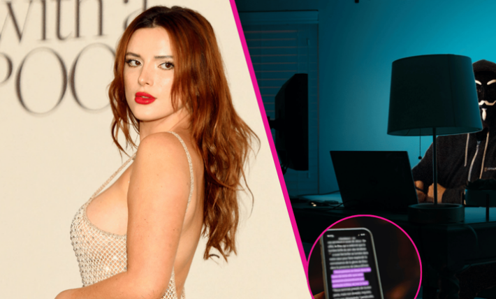 Bella Thorne reflects on leaking her own nudes after ‘threatening’ text messages from hacker: ‘My power was taken from me’