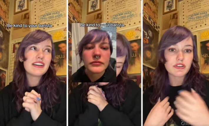 Charlotte barista tries to end the argument politely. Then the customer gives her a vulgar goodbye in front of her child: ‘You’re pushing forty’