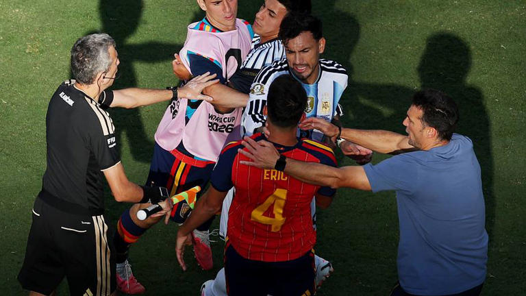 Argentina stars handed massive bans for World Cup final brawl