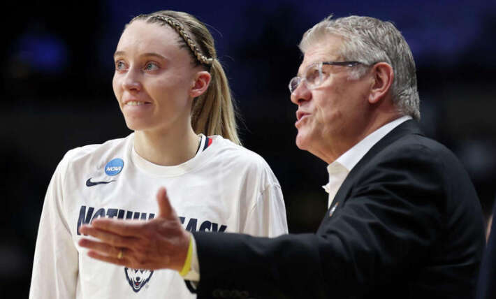 Why UConn’s Geno Auriemma, Paige Bueckers stopped talking during NCAA title season