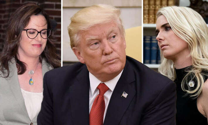 Donald Trump’s aide Natalie Harp ‘is a neon sign’ of concern as she feeds POTUS an ‘alternate version of information,’ reporter Maggie Haberman claims