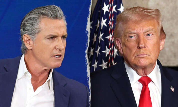 ‘He’s so thirsty’: Newsom’s ‘enthusiastic’ praise for Trump policy turns heads