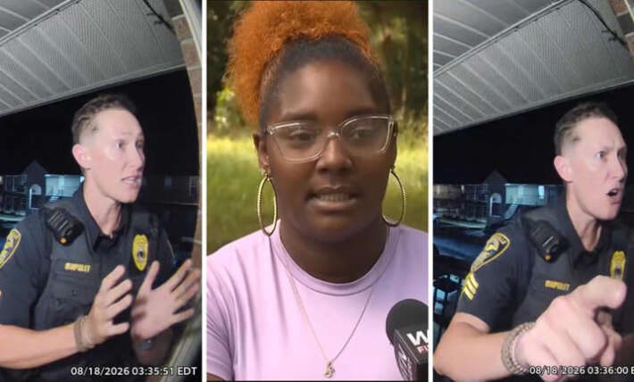 North Carolina woman opens her door at 3am. Then gets handcuffed by police as they barge into her home: ‘Gonna keep you up all night’