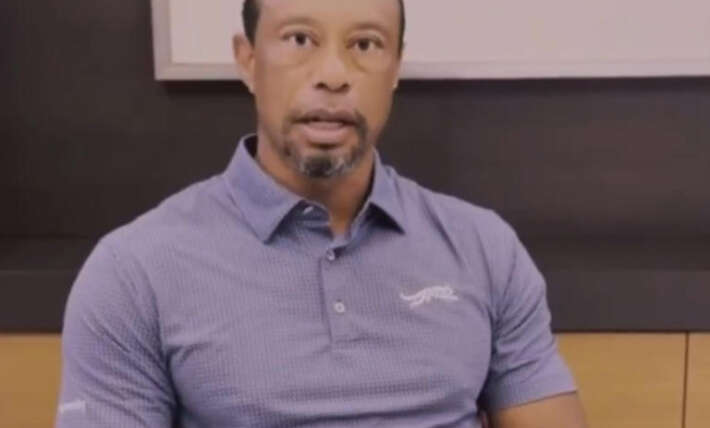 Tiger Woods looks like a shell of his former self in rare appearance post-DUI rehab stint