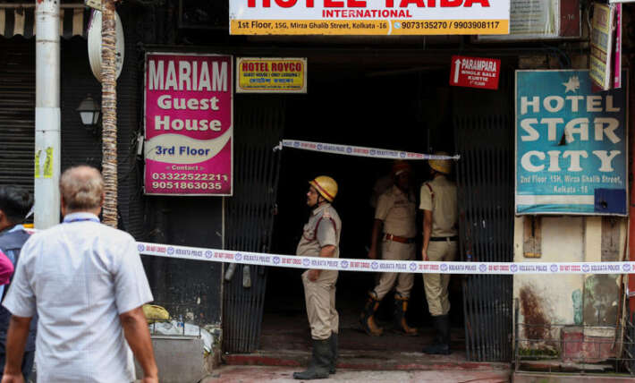 Nine foreign nationals killed in Indian hotel fire