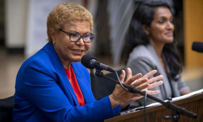 Arellano: LA Mayor Karen Bass lost last night’s debate against Nithya Raman. Badly