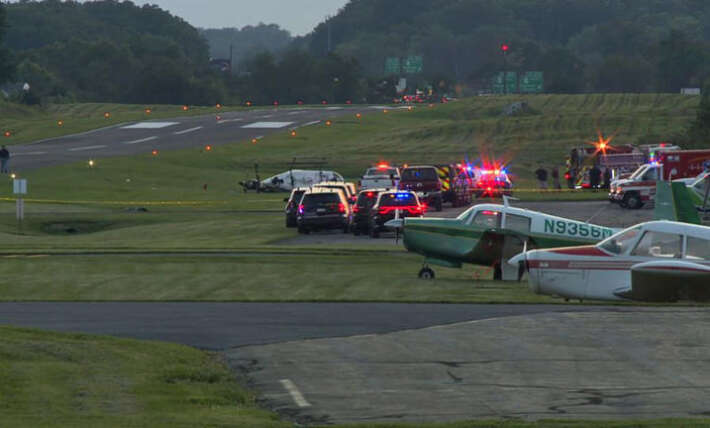 1 dead, 2 injured after Pennsylvania state police helicopter and small plane collide