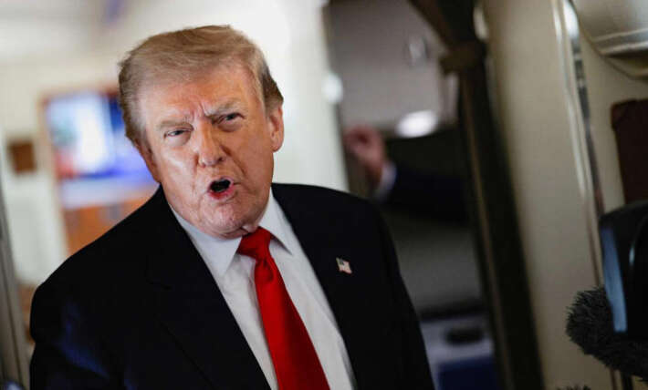 Trump’s ‘Lake America’ stunt claims surprise casualty as doctor’s office pays the price