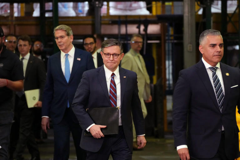 Somehow Mike Johnson’s messy midterm gamble just got even messier