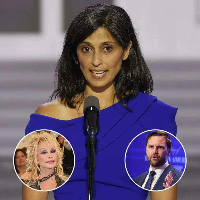Social media calls Usha Vance ‘shameful’ for posting tribute to Dolly Parton despite her husband’s opposing views: ‘Your husband and his party are against everything she stood for’