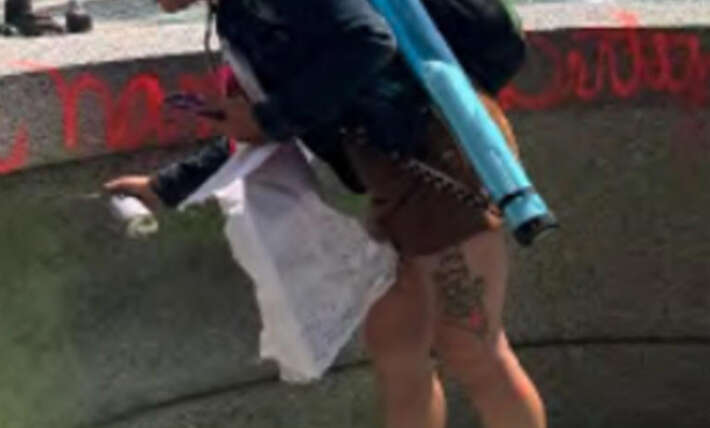 Kentucky woman indicted for pouring bubble soap in WWII memorial, vandalizing with red graffiti