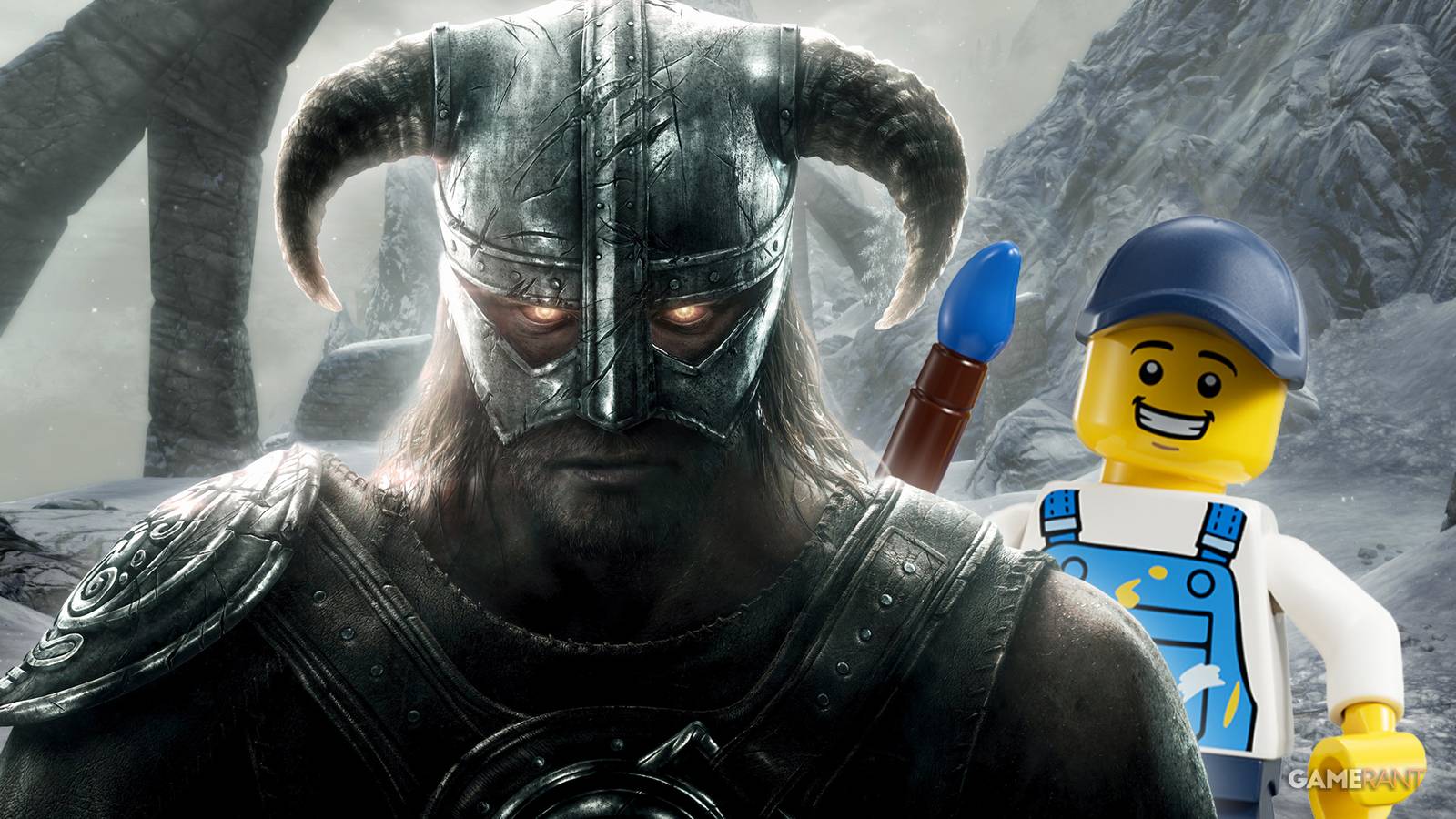 LEGO Fan Shares Incredible Skyrim Dragonborn MOC