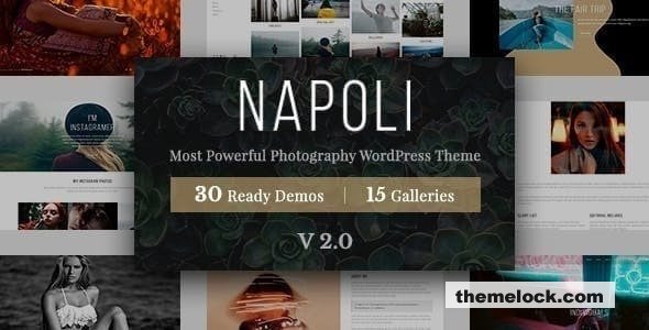 Napoli v2.4.9 – Photography WordPress