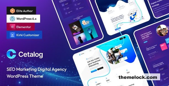 Cetalog v1.1.1 – Marketing & SEO Agency WordPress Theme