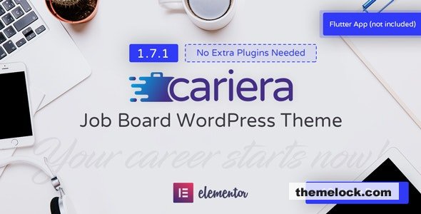 Cariera v2.0.1 – Job Board WordPress Theme