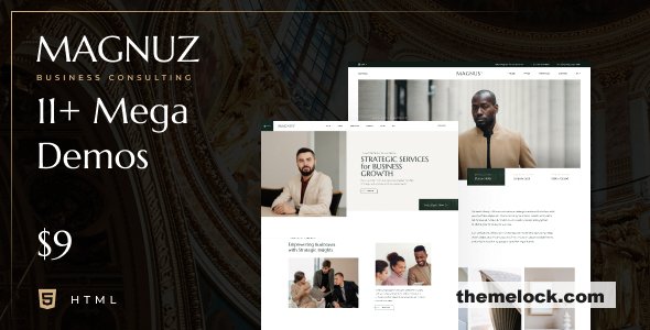 Magnuz – Business HTML Theme