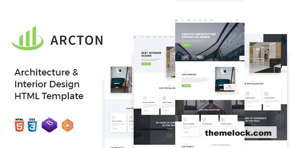 Arcton – Architecture & Interior Design HTML Template